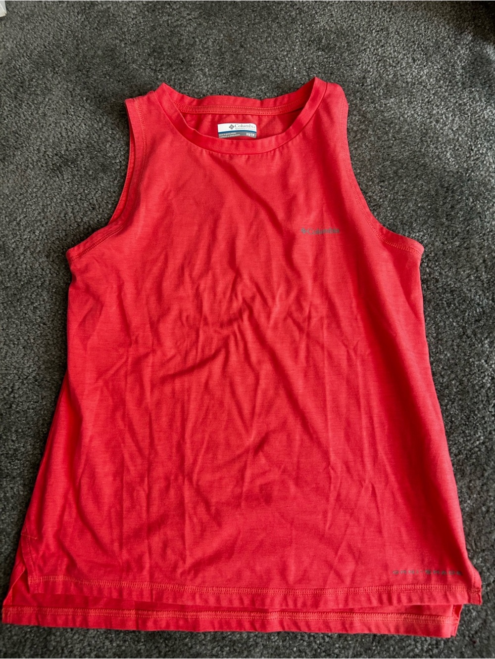 Columbia Women's Bright Pink Athletic Tank